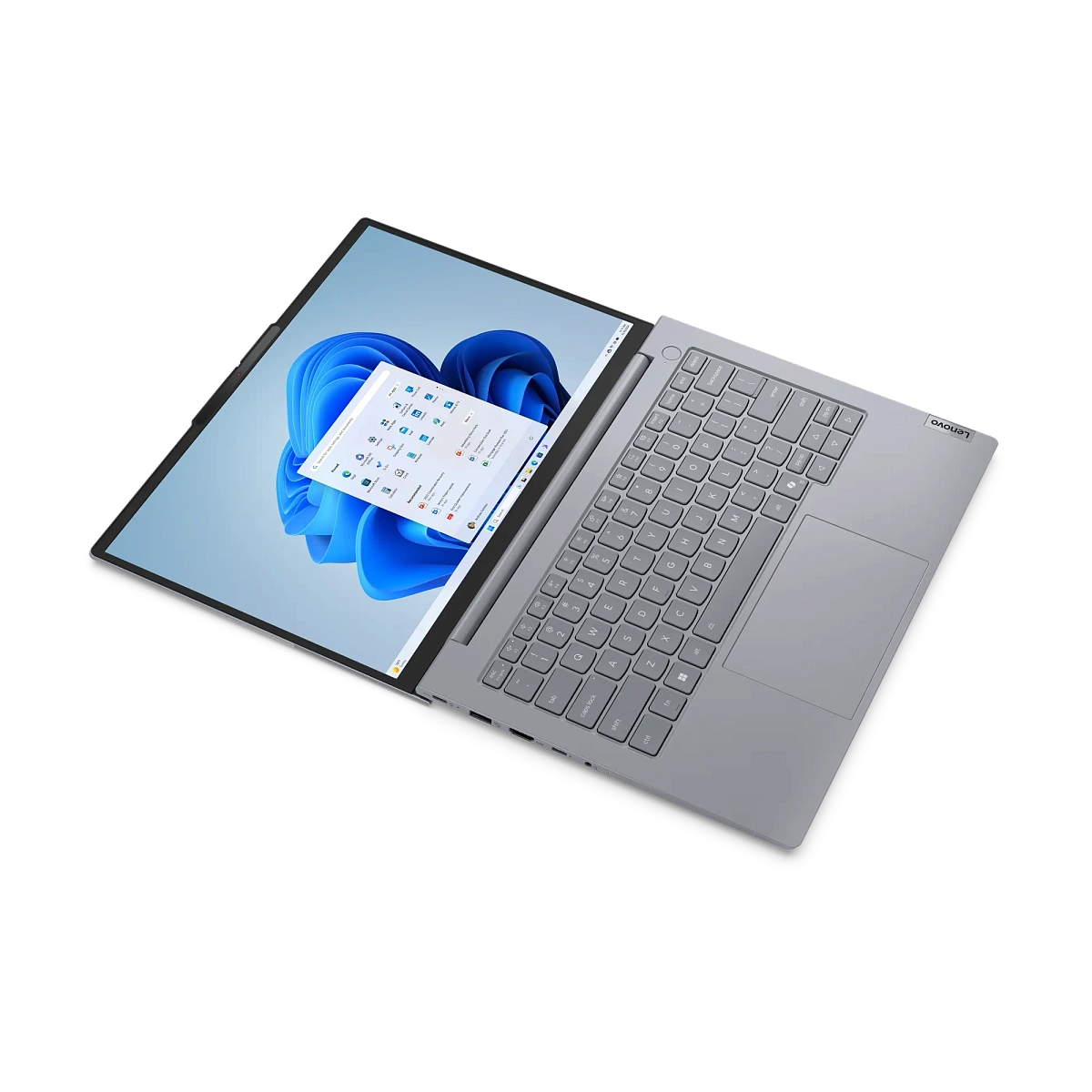 Ноутбук Lenovo ThinkBook 16 G8 IRL, Intel® Core™ 5 210H /16 1920 x 1200 Non-Touch, 16.0GB, 1x512GB SSD M.2, Intel® Graphics, BT 5.3,Wi-Fi 6E 2x2 AX, 100/1000M Ethernet, 1080P FHD IR, 3 Cell Li-Pol 45Wh, Гарантия 3 года/ Backlit, Luna Grey-Russian/Win 11 p