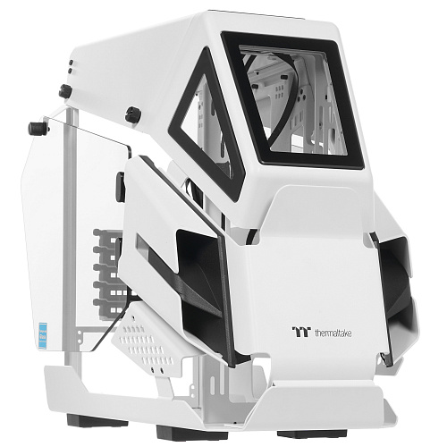 Корпус Thermaltake AH T200, Mini Tower, m-ATX, Snow, 2x3.5"\3x2.5", 2xUSB3.0, USB-C