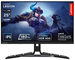 Монитор Lenovo 67B7GACBEU R25i-30 24.5" IPS/1920 x 1080/165Hz/Adaptive sync & Freesync premium /0,5 ms/400/Lift,Swivel, Pivot/2 x HDMI 2.0/DP 1.4/Yes (Jack out)/2 x 3W