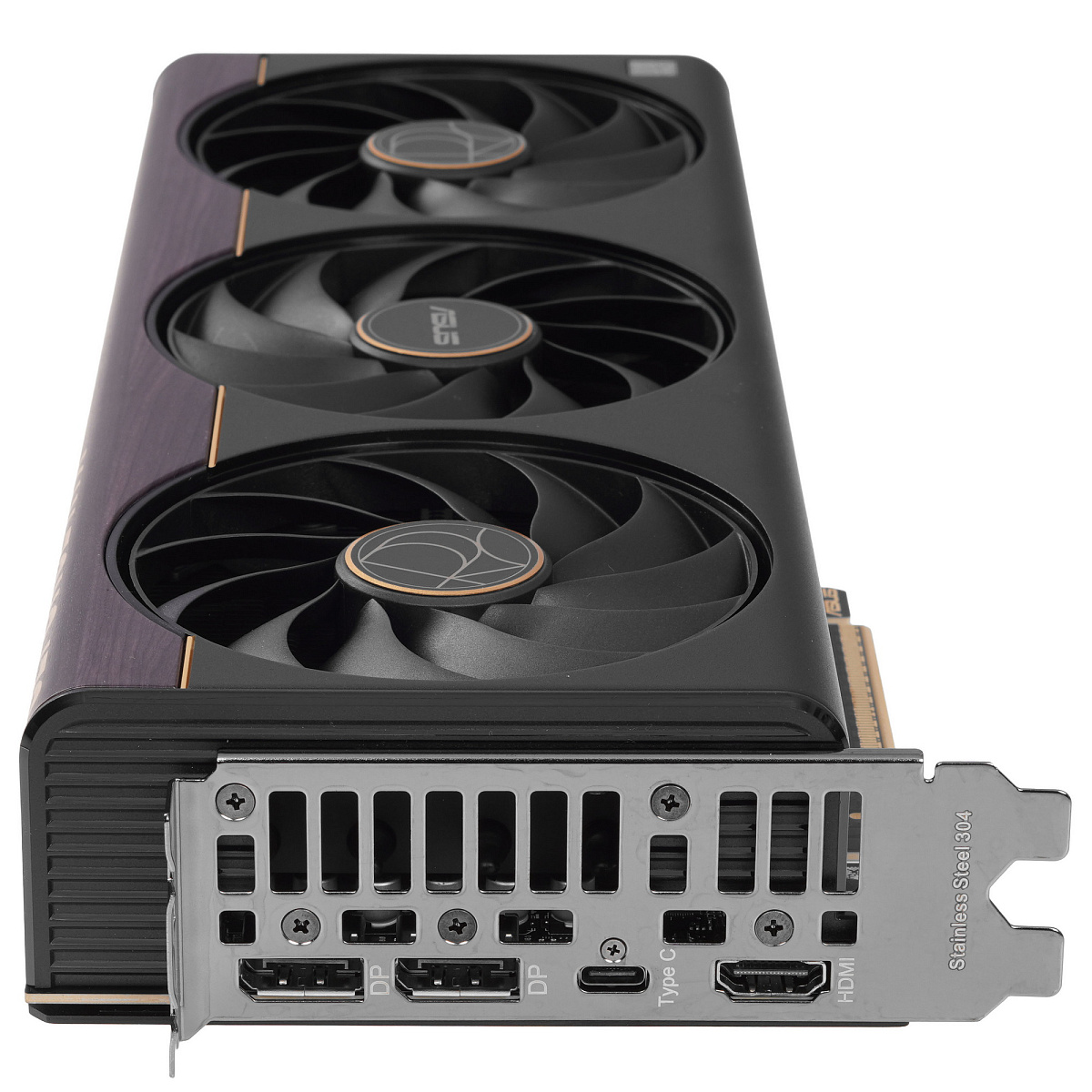 Видеокарта ASUS GeForce RTX5070Ti 16Gb, ProArt OC GDDR7 256bit HDMI 2xDP TypeC PROART-RTX5070TI-O16G