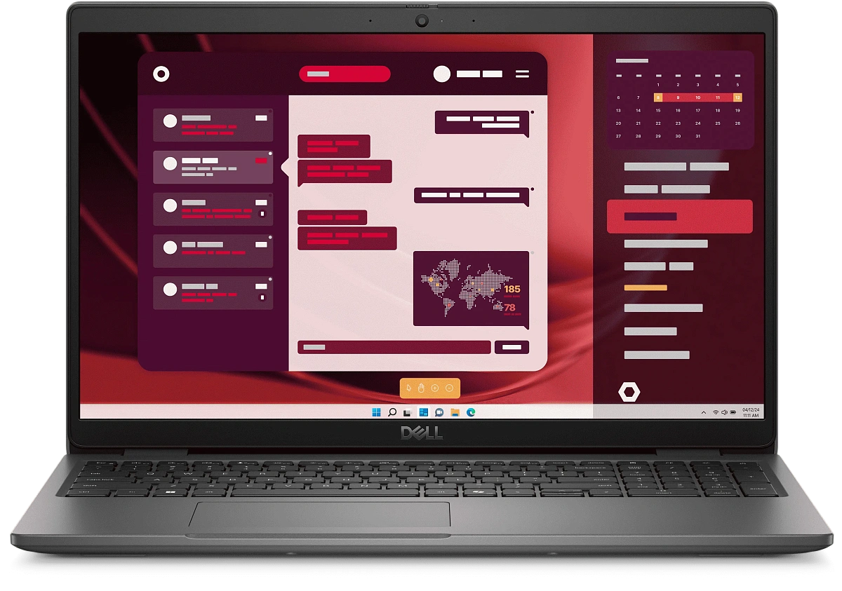 Ноутбук Dell/Latitude 3550/1г/Core i7/1355U/1,7 GHz/16 Gb(2x8Gb) DDR5/512Gb M.2 SSD/Iris Xe/15,6'' FHD 250nits/Wi-Fi 6E/BT5.3/Ubuntu/Fingerprint/Серый