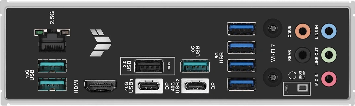 Матплата Asus TUF Gaming X870-Plus WiFi, AM5, ATX, 4DDR-5, 2xPCIx16, 4SATA, 4xM.2, HDMI, 13USB
