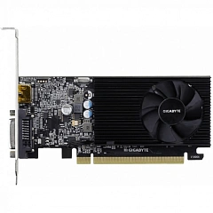 GF GT1030, Gigabyte Low Profile D4, 1417MHz/2100MHz, 64bit, 2GB GDDR4, HDMI, DVI-D