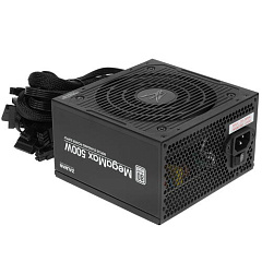БП ATX 500W Zalman MegaMax ZM500-TXII, 12sm f, 20+4+8/24+4+8, 6SATA, 3mol,2x6+2p PCI-E,ATX