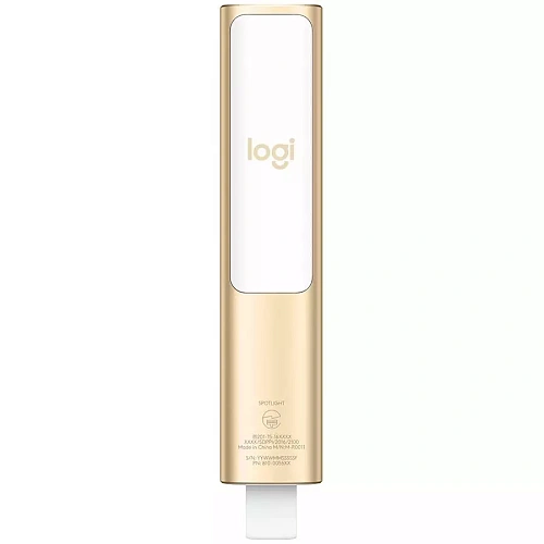 Презентер Logitech Spotlight Presentation Remote, Gold, 85 mAh, BT/2.4GHz, USB