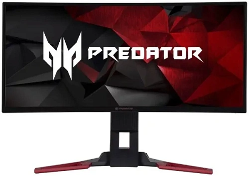 Монитор 29.5" Acer Predator Z301Cbmiphzx, Blk-Slr-Red, VA, 2560x1080@200Hz, 300кд/м2, 4ms, HDMI, DP