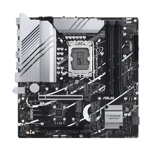 Матплата Asus Prime Z790M-Plus, iZ790, S1700, mATX, 4DDR-5, 1xPCI-Ex16, 4SATA, 3xM.2, HDMI, DP,15USB