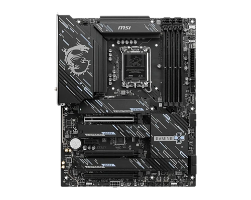 Материнская плата MSI Z890 GAMING PLUS WIFI LGA1851 4xDDR5 6xSATA3 RAID 4M.2 HDMI DP ATX