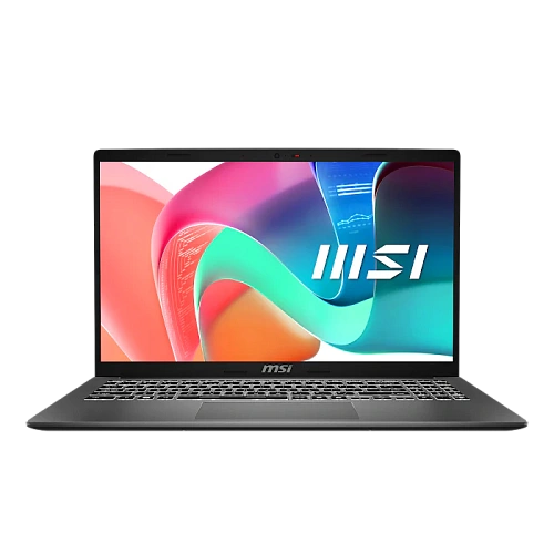 Бизнес Ноутбук MSI Modern 15 F13MG-044XKZ, 15.6" FHD, IPS, Core i3-1315U 4.5GHz/ 16GB DDR4(8GB*2)/ 512GB*1 NVMe SSD/ Intel® Iris® Xe Graphics /Dos/ Platinum Gray