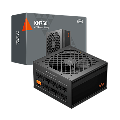 Блок питания PCCooler KN750, 750W, Full Modular, 80PLUS GOLD, Fan 120mm, Черный, KN750