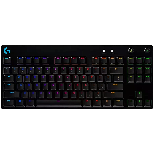 LOGITECH G PRO X TKL LIGHTSPEED Mechanical Gaming Keyboard - BLACK - US INT'L - TACTILE