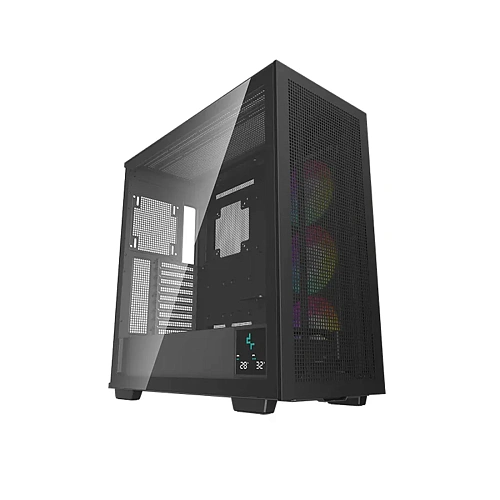 Корпус DeepCool MORPHEUS, Midi Tower, E-ATX, Black, 2x3.5"/2x2.5", 4xUSB3.0, USB-C