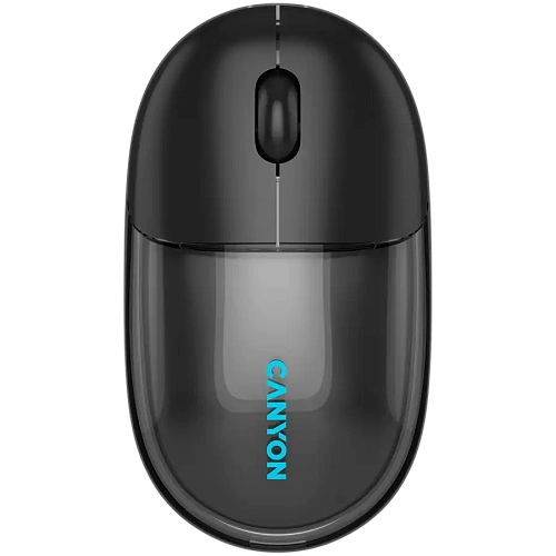 CANYON mouse OnClick 24 BT/ Wireless Transparent/Black