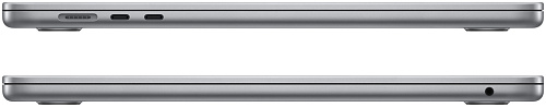 Ноутбук Apple MacBook Air A2941, Apple M2/15.3"Retina/8GB/512GB/10-core GPU/MacOS/Silver