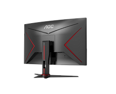 Монитор 27" AOC CQ27G2SE/BK/01, Black-Red, VA, 2560x1440@165Hz, 3000:1, 1ms, 2xHDMI, DP