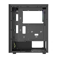 Корпус Wintek Magic L204-B-M TG, Midi Tower, ATX, Black, 2x3.5"/1x2.5", USB, USB3.0