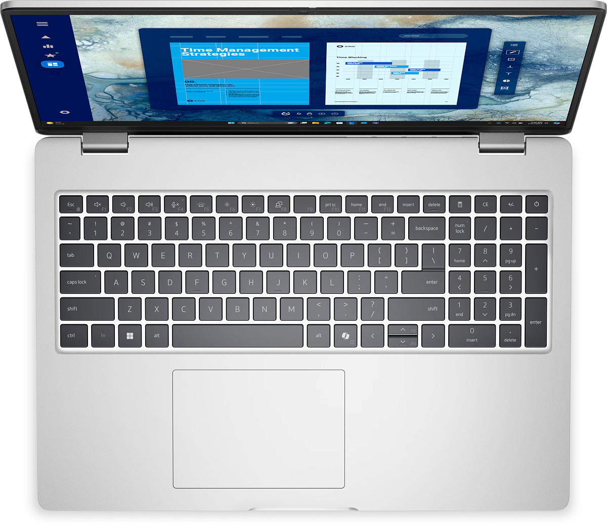 Ноутбук Dell/Pro 16 PC16250/3г/Core Ultra 7/265U/2,1 GHz/16 Gb/SSD/512 Gb/No ODD/Graphics/integrated/16 ''/1920x1200/Windows 11/Pro/Backlit Kb/Finge