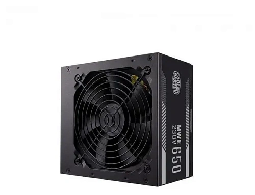 Блок питания CoolerMaster MWE 650 WHITE V2 650W Non Modular, Active PFC, вент 12см, 80 PLUS Standard 230V EU Certified MPE-6501-ACABW-EU