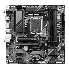 Матплата Gigabyte B760M DS3H AX, iB760, S1700, mATX, 4DDR-5, 1xPCI-Ex16, 4SATA,2xM.2,HDMI,2xDP,12USB