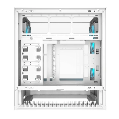 Корпус Cougar OmnyX, Midi Tower, ATX, White, 2x3.5"/2x2.5" HDD, 4xUSB3.0, 2xUSB-C