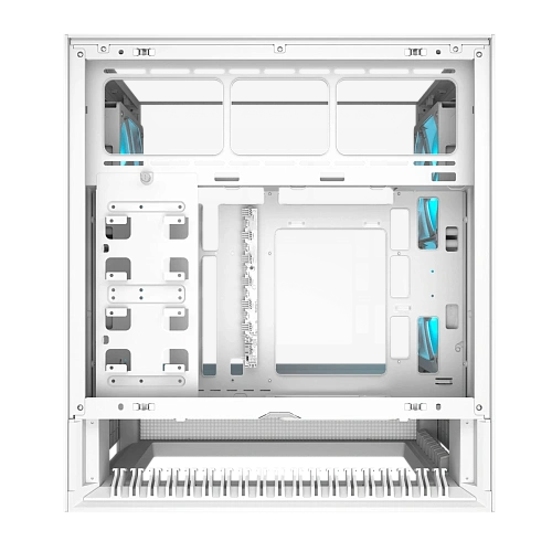 Корпус Cougar OmnyX, Midi Tower, ATX, White, 2x3.5"/2x2.5" HDD, 4xUSB3.0, 2xUSB-C