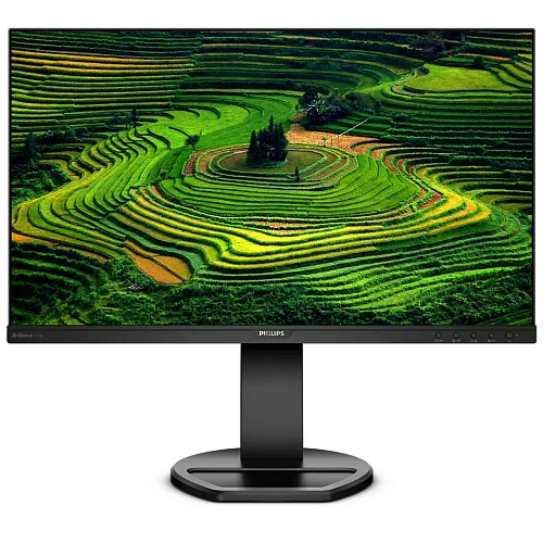 Монитор LCD 23.8'' 16:9 1920х1080(FHD) IPS, 75 Hz, 250cd/m2, 1000:1, 50М:1, 5ms, VGA, DVI, HDMI, DP, USB-Hub, Height adj, Pivot, Tilt, Swivel, Speakers, Black