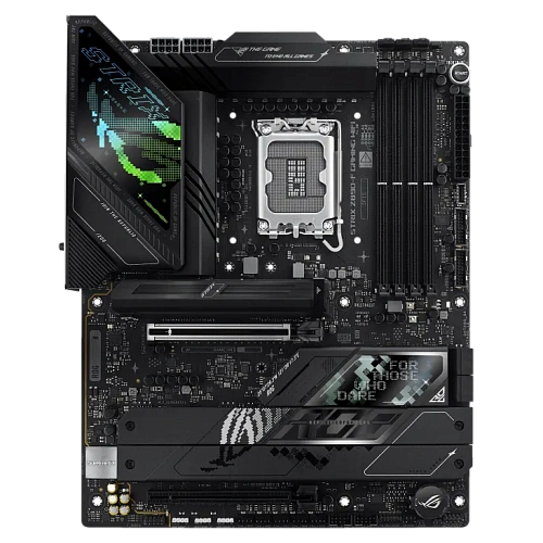 Материнская плата ASUS ROG STRIX Z890-F GAMING WIFI, LGA1851 Z890 4xDDR5 4xSATA3 5xM.2 HDMI DP USB-C ATX