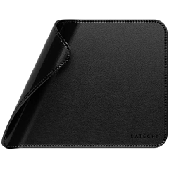 SATECHI Vegan-Leather Premium Mouse Pad (Black)