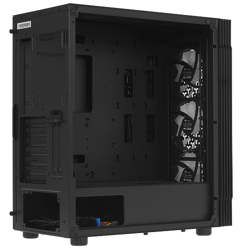 Корпус Thermaltake Versa T27 TG ARGB, Midi Tower, ATX, Black, 2x3.5"/2x2.5", 2xUSB