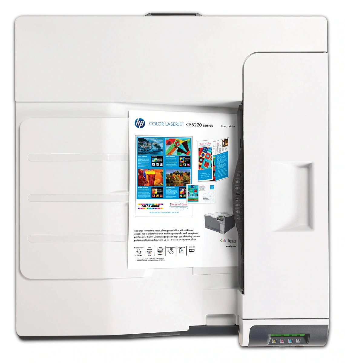 Принтер HP Europe/Color LaserJet CP5225N/A3/20 ppm/600x600 dpi
