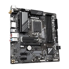 Матплата Gigabyte B760M DS3H AX, iB760, S1700, mATX, 4DDR-5, 1xPCI-Ex16, 4SATA,2xM.2,HDMI,2xDP,12USB