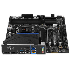 Матплата ASRock B650M PG Riptide, AM5, mATX, 4DDR-5, 2xPCI-Ex16, 4SATA, 2xM.2, HDMI, DP, 17USB