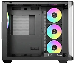 Корпус Ocypus Iota C70 BK Curve ARGB Digital ATX/mATX/mITX 2xUSB Type-C Черный Iota-C70-BKD400CD-GL