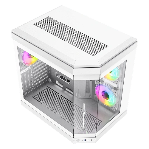 Корпус ПК без БП GameMax HYPE White