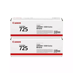 Принтер Canon/i-SENSYS LBP6030B/A4/18 ppm/600x600 dpi/2 шт картриджа Canon 725 в комплекте