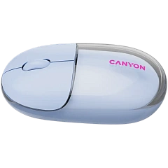CANYON mouse OnClick 24 BT/ Wireless Transparent/Blue