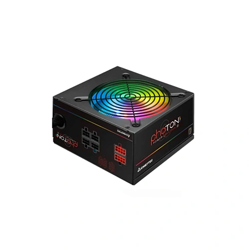 БП ATX 750W Chieftec Photon CTG-750C-RGB, 12sm fan, 24+4/24+8, 6SATA, 4molex, 4x6+2p PCI