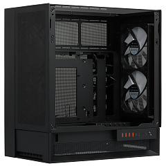 Корпус Cougar OmnyX, Midi Tower, ATX, Black, 2x3.5"/2x2.5" HDD, 4xUSB3.0, 2xUSB-C