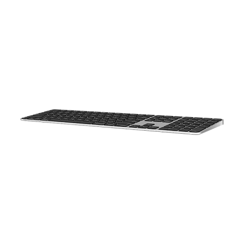 Magic Keyboard with Touch ID and Numeric Keypad for Mac models with Apple silicon - Russian - Black Keys,Model A3119