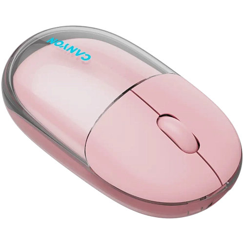 CANYON mouse OnClick 24 BT/ Wireless Transparent/Pink