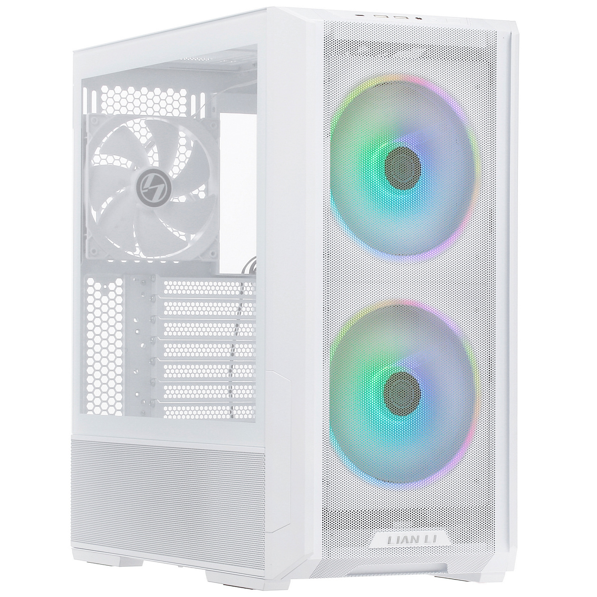 Корпус Lian Li Lancool Lancool 216R-W, E-ATX/ATX/m-ATX/m-ITX 2 x160mm RPM ARGB fans, 1x140mm PWM Fan, G99.LAN216RW.00 White