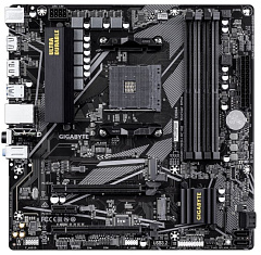 Матплата Gigabyte B550M DS3H R2, AM4, mATX, 4DDR-4, 2xPCI-Ex16, 4SATA, 2xM.2, DP, HDMI, 11USB