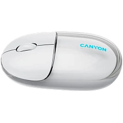 CANYON mouse OnClick 24 BT/ Wireless Transparent/White