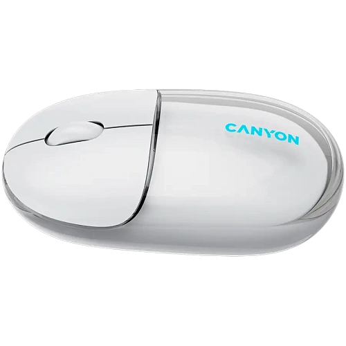 CANYON mouse OnClick 24 BT/ Wireless Transparent/White