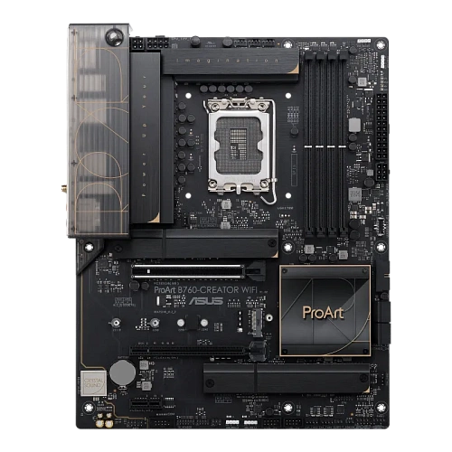 Материнская плата ASUS PROART B760-CREATOR WIFI LGA1700 4xDDR5 4xSATA3 3xM.2 RAID HDMI DP ATX