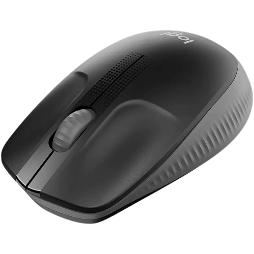 Мышь Logitech M190, Grey, Wireless, Optical, 1000dpi, 1 x AA, USB