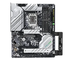 Матплата ASRock Z690 Steel Legend/D5, iZ690, S1700, ATX, 4DDR-5,3xPCI-Ex16,8SATA,3xM.2,HDMI,DP,14USB