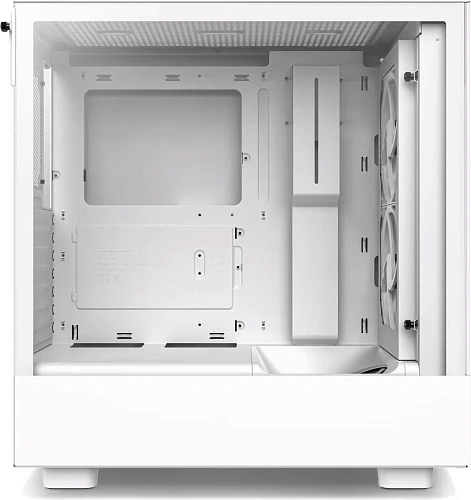 Корпус NZXT H5 Elite, Midi Tower, ATX, m-ATX, White, 1х3.5"/2х2.5", USB3.2, USB-C
