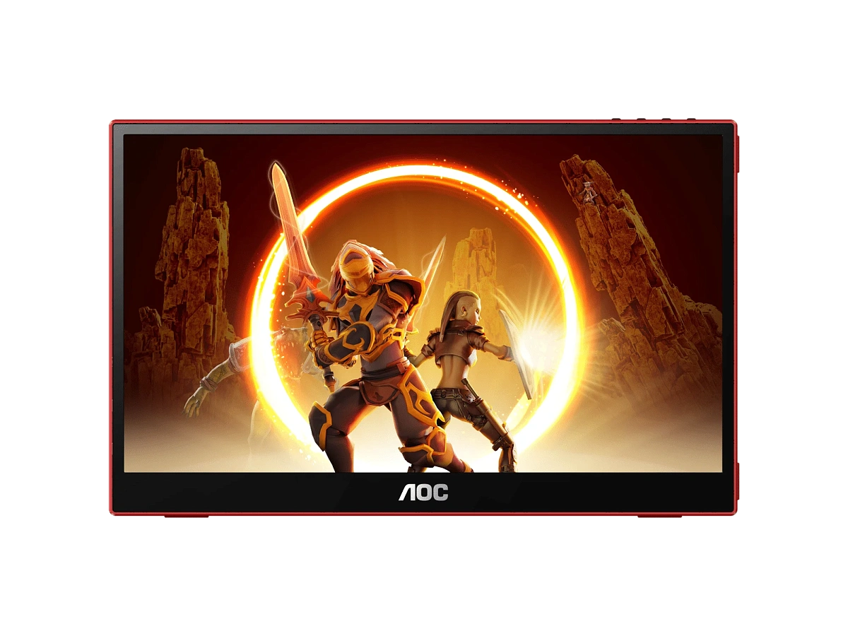 Монитор портативный AOC 15,6" 16G3 IPS 1920x1080 144Hz 4ms 250cd/m 1000:1 2xUSB-C 1xMicroHDMI
