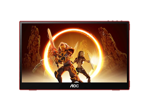 Монитор портативный AOC 15,6" 16G3 IPS 1920x1080 144Hz 4ms 250cd/m 1000:1 2xUSB-C 1xMicroHDMI